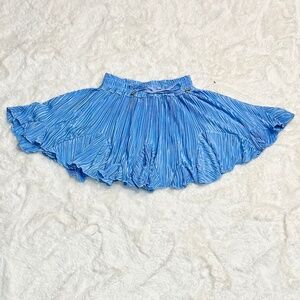 Bishop & Young Ice Blue Mini Skirt